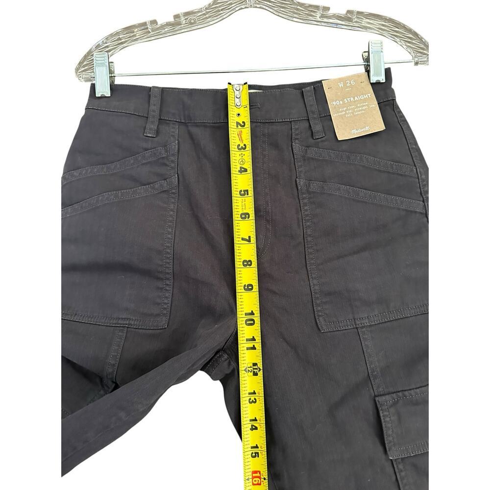 Madewell Garment-Dyed Low-Slung Straight Cargo Pants Size 26 NWT - Picture 7 of 13